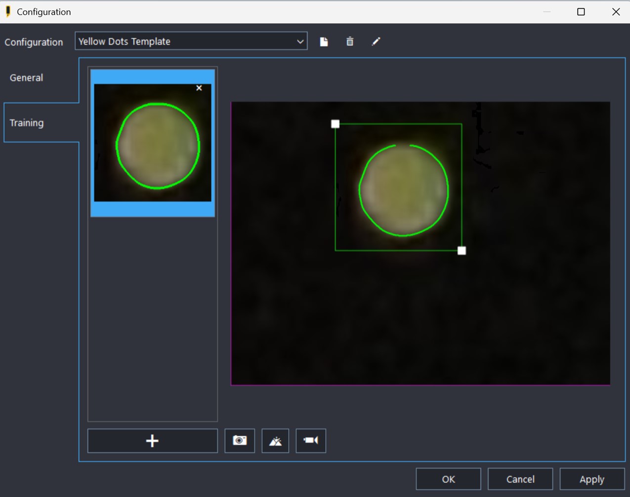 Custom ICC Mark and Shape Recognition